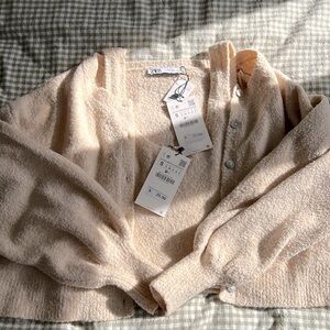 Zara cropped sweater set